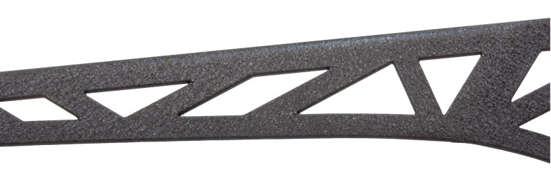 Jeep Wrangler Light Mounting Brackets - Windshield - Fishbone Offroad - Black Textured Powder Coat - `18-`27